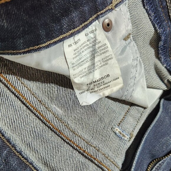 Wrangler Classic Straight-Leg Denim Jeans – Dark Wash  Size 32/32 - Picture 3 of 5